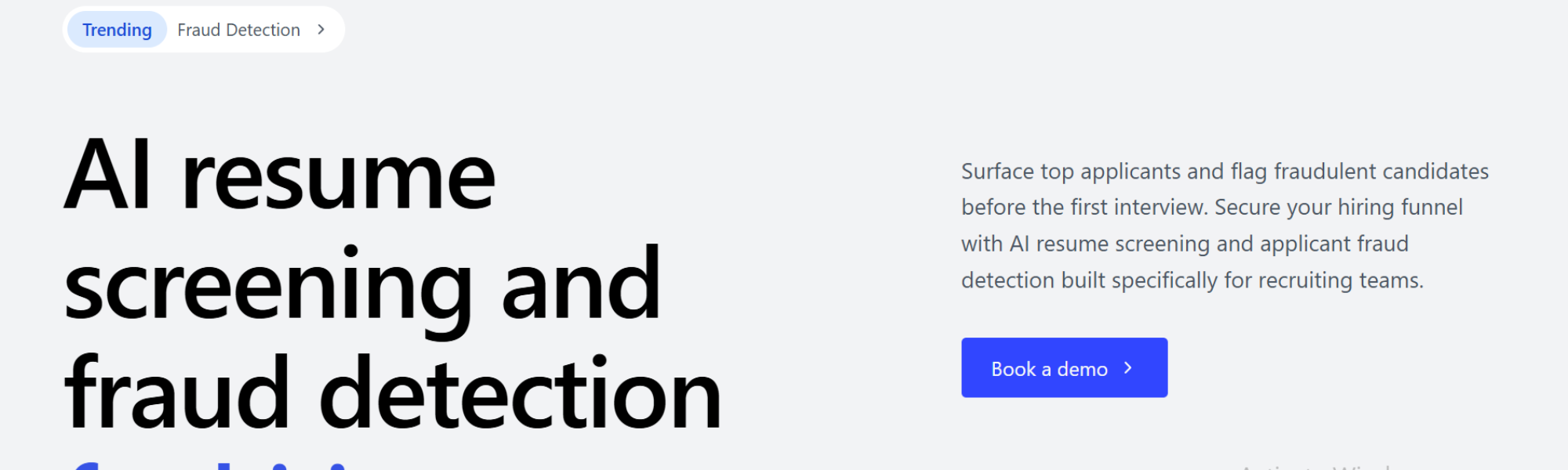 Applicant Fraud Detection: Protecting Organizations from Hiring Risks
